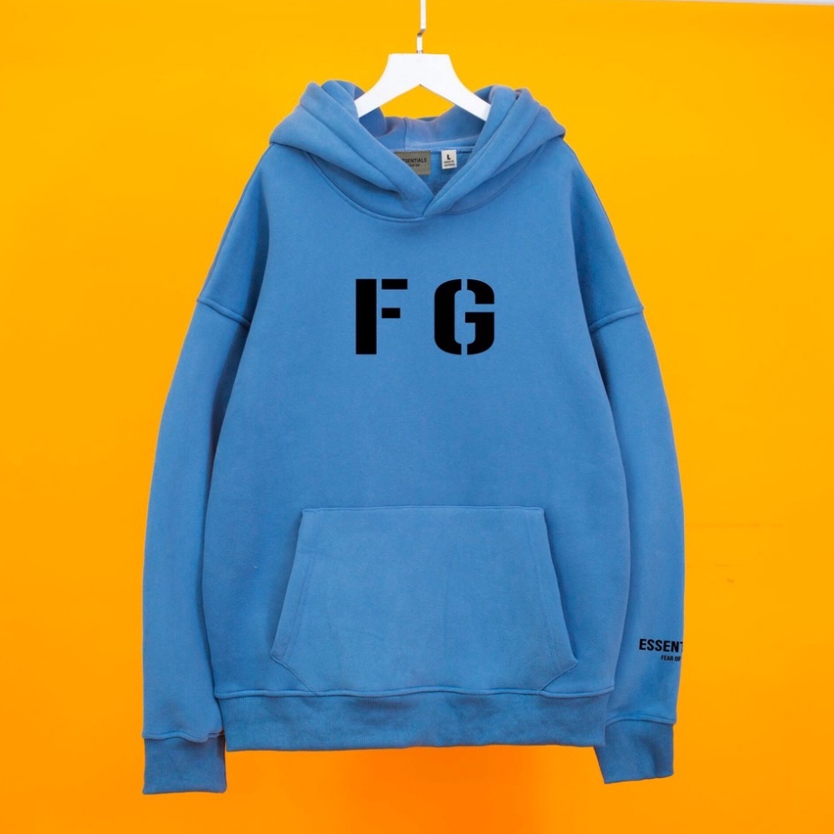 Áo hoodie nỉ bông FG PRINT, Áo hoodie nỉ bông cotton unisex