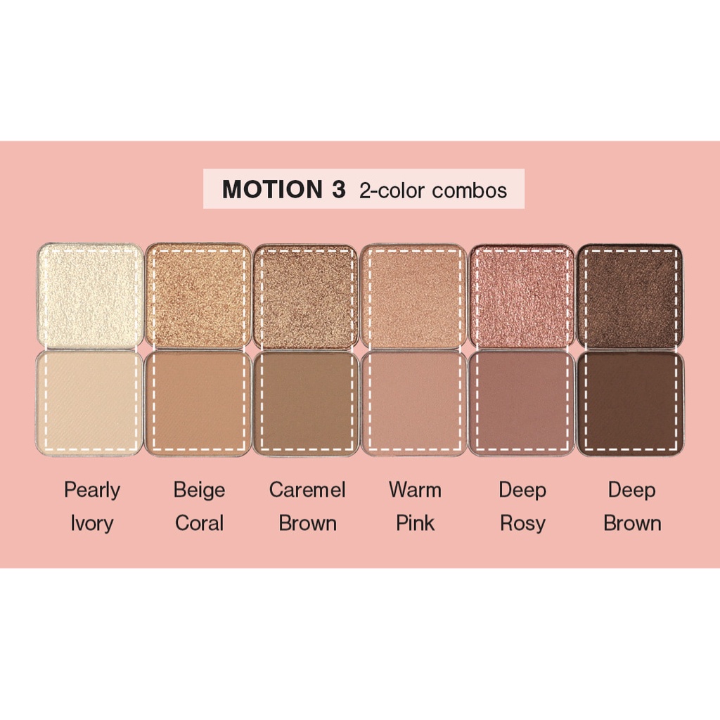 Bảng phấn mắt 12 ô 3CE New Take Eyeshadow Palette màu sắc tự nhiên, lâu trôi 9.5G