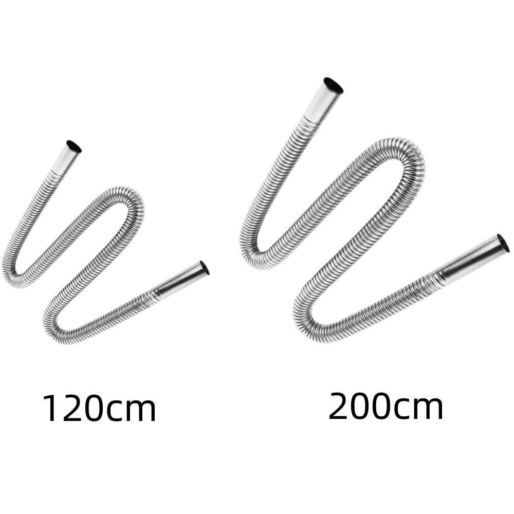 Ống Xả Khí Thải Bằng Inox 1.2M / 2M Chuyên Dụng Cho Xe Hơi