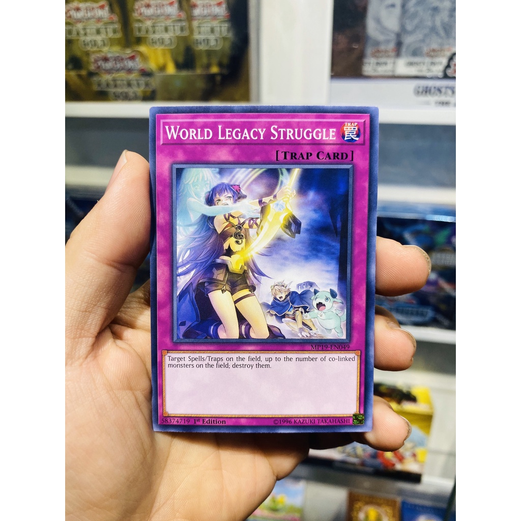 Thẻ bài YugiOh! Mã MP19-EN049 - World Legacy Struggle - Common - 1st Edition