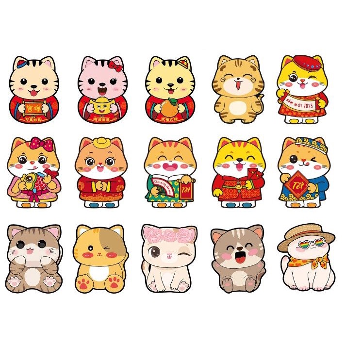 Bao Lì Xì Chibi hoạt hình Hot Nhất Tết BÉ RỒNG GiÁP THÌN năm nay 2024