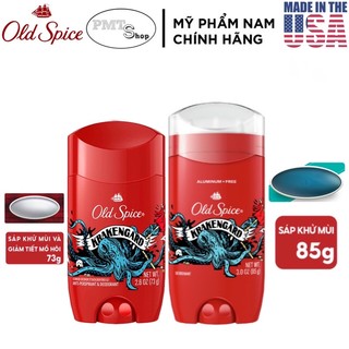 Lăn Sáp khử mùi nam Old Spice Krakengard 85g 73g Wild Collection NK Mỹ