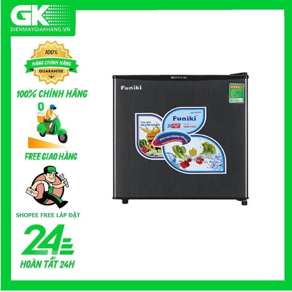 FR 51DSU  --MIỄN PHÍ CÔNG LẮP ĐẶT -- Tủ lạnh Funiki FR-51DSU tủ mini 50 lít