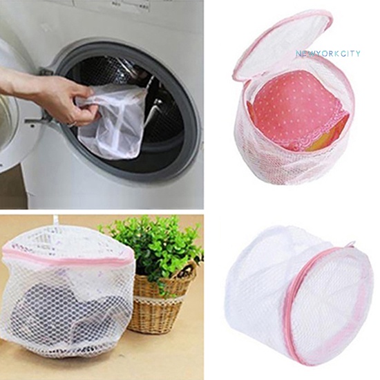 Túi Lưới Giặt Đồ Lót Có Khóa Kéo Tiện Dụng