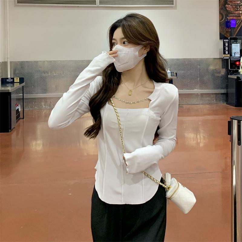 Áo Croptop Tay Dài Plus Size Quyến Rũ