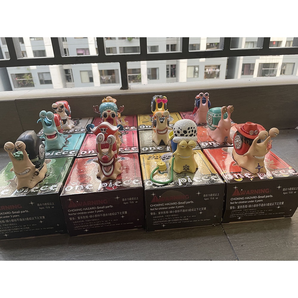 Mô hình den den mushin One Piece Băng Mũ Rơm