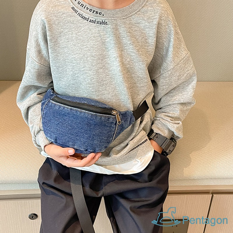 Túi Đeo Chéo Màu Sắc Thời Trang Hàn Quốc Cho Bé