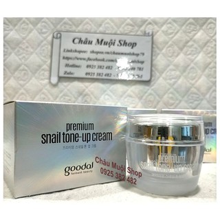 Kem dưỡng trắng da ốc sên goodal - premium snail tone - up cream