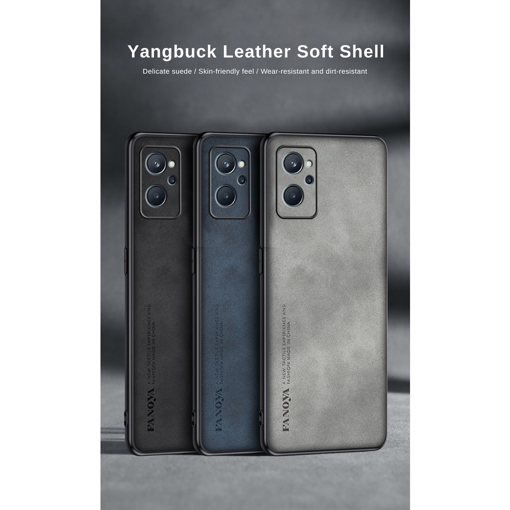 Ốp Điện Thoại Da Cừu Chống Sốc Cho Realme 9 Pro Plus Realmy Realmy Realmu Relme 9pro + 5G 9i 4G