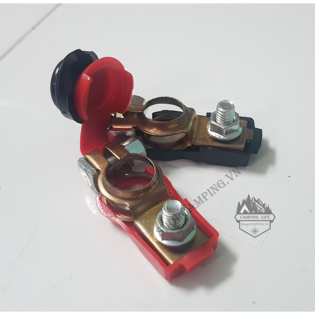 Đầu kẹp acquy, kẹp cá sấu kẹp bình ắc quy 80mm 50A