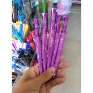 1bút gel mực tím học sinh