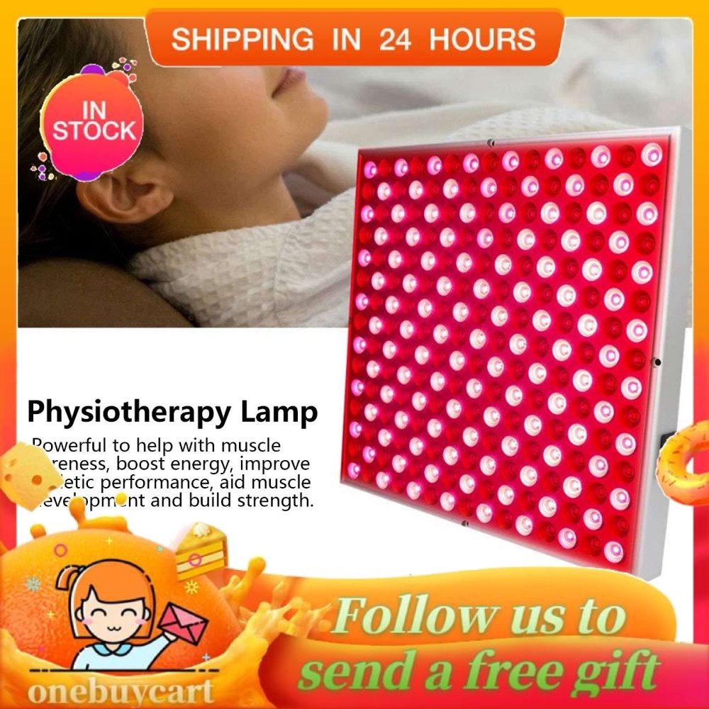 Bảng đèn led hồng ngoại ánh sáng đỏ làm đẹp toàn cơ thể bằng 660nm AC100-240V 850nm 225LED 45W