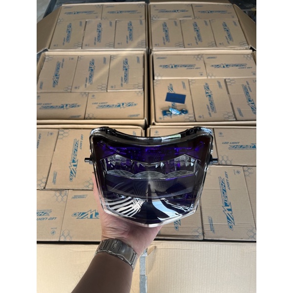 Đèn pha 2 tầng led zinpat wave