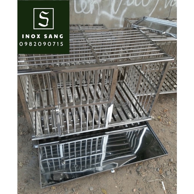 Chuồng chó inox các kích thước. Ship hoả tốc TPHCM
