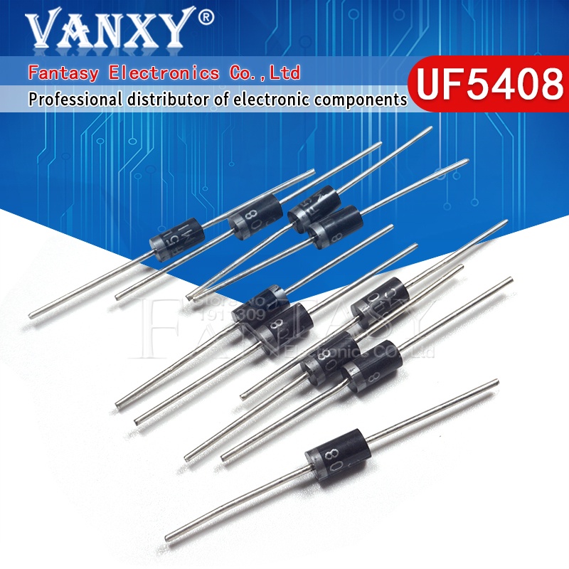 20 CÁI UF5408 UF4004 UF4005 UF4007 UF5401 UF5402 UF5404 UF5405 UF5406 UF5407 DO-27 Bảng Diode chỉnh 