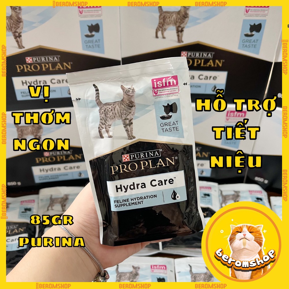 NƯỚC DINH DƯỠNG HỖ TRỢ TIẾT NIỆU CHO MÈO PURINA PRO PLAN HYDRA CARE 85G NHẬP ĐỨC GIÁ CỰC RẺ
