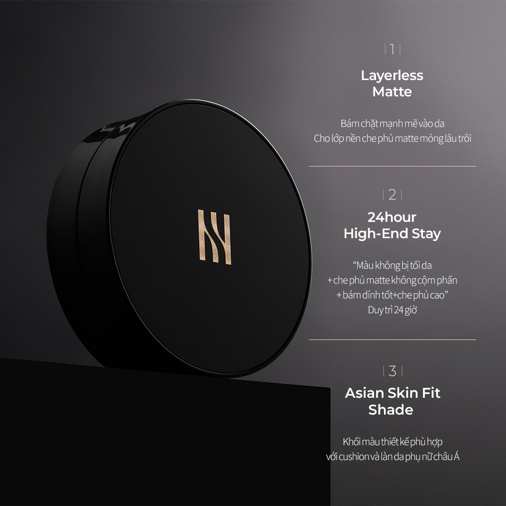 Phấn nước HERA Black Cushion SPF34/PA++ (15g x 2), Phấn nước Hera Black Pink FULL SIZE kèm lõi thay thế Daily Beauty