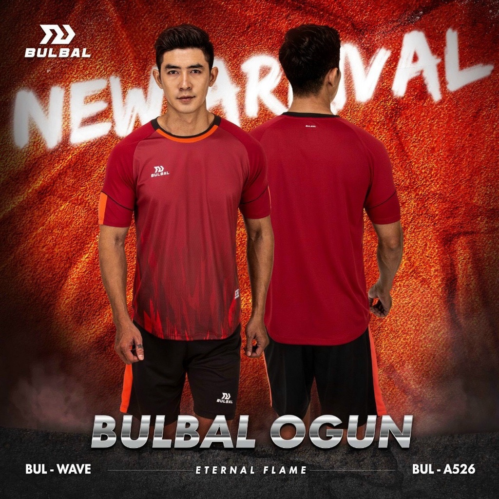 Bộ Quần Áo Đá Banh Chính Hãng Bulbal Ogun - Co Giãn 4 Chiều, Thoải Mái Vận Động