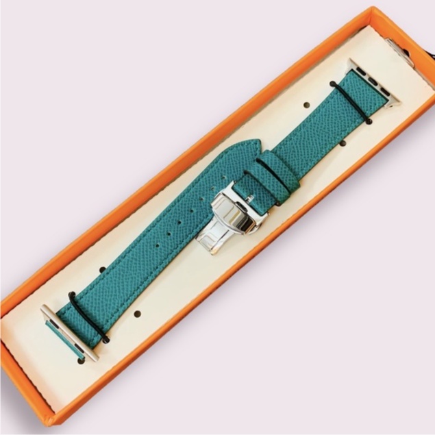 Dây Da Sần Cao Cấp Khoá Bướm Dành Cho Đồng Hồ Thông Minh size 38/40/41/42/44/45mm