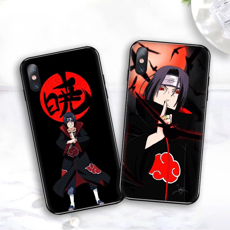 Ốp Điện Thoại Hình Naruto Uchiha Itachi Cho iPhone 5 5s SE 2016 6 6s 6Plus 6sPlus 7 8 SE 2020 7 8Plus X XS XR XS Max