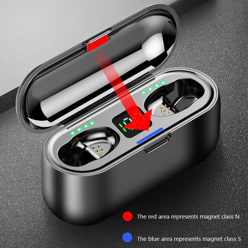 Tai Nghe Bluetooth Không Dây Nhét Tai F9-2 tws