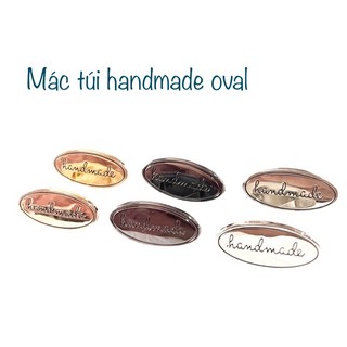 Phụ kiện túi: mác Handmade các loại
