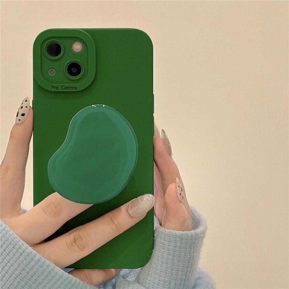 Ốp Điện Thoại TPU Mềm Chống Mồ Hôi Họa Tiết Trái Tim Màu Xanh Bạc Hà Cho IPhone 14 Pro Max 11 13 12 11 Pro Max X XS XR