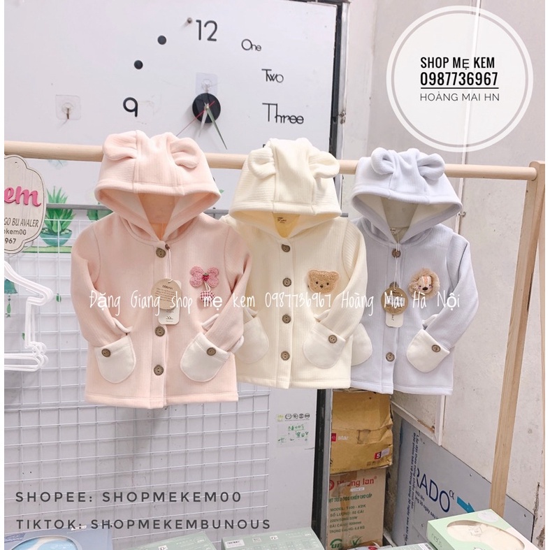 Áo khoác nỉ nhung dokma