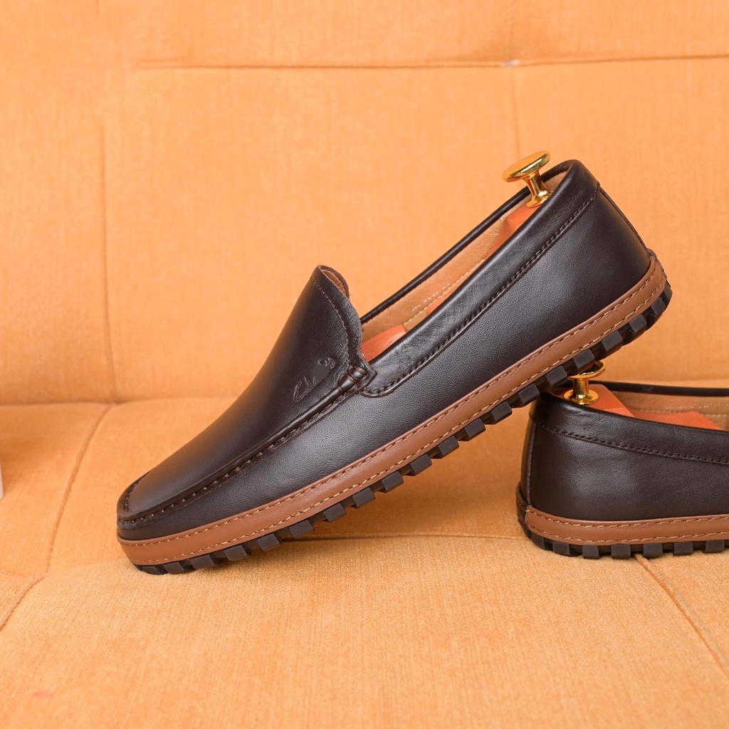 Giầy Lười Da Nam Hàng Da Thật VNXK