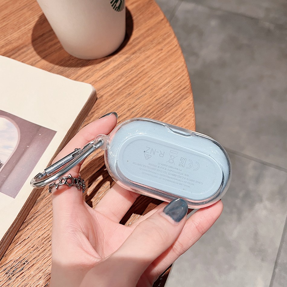 Ốp Điện Thoại TPU Silicone Trong Suốt Họa Tiết Phi Hành Gia Hoạt Hình Cho Samsung Galaxy buds / buds plus / buds +