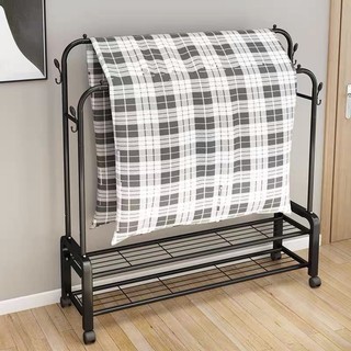 kệ treo quần áo sắt 2 tầng
