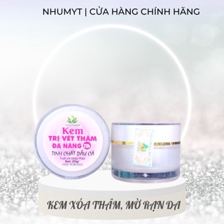 KEM XÓA THÂM, MỜ RẠN DA CHIẾT XUẤT DẦU CÁ 25gr, thâm mụn, thâm sẹo bỏng da, thâm nách, thâm vùng kín...