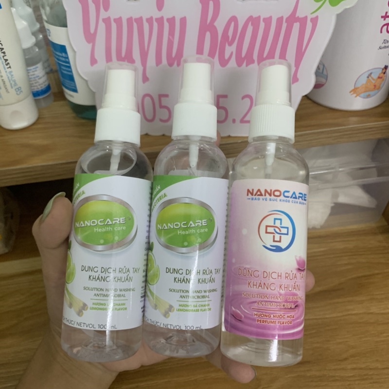 Nước rửa tay khô kháng khuẩn chính hãng