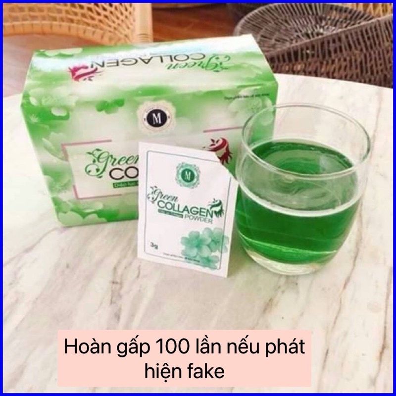 Cần tây diệp lục collagen