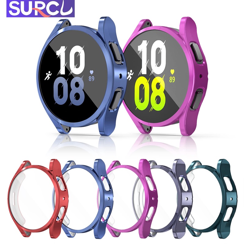 Ốp Bảo Vệ Bằng TPU Mạ Điện 44mm 40mm Cho Đồng Hồ Thông Minh samsung Galaxy watch 4 classic 46mm / 42mm
