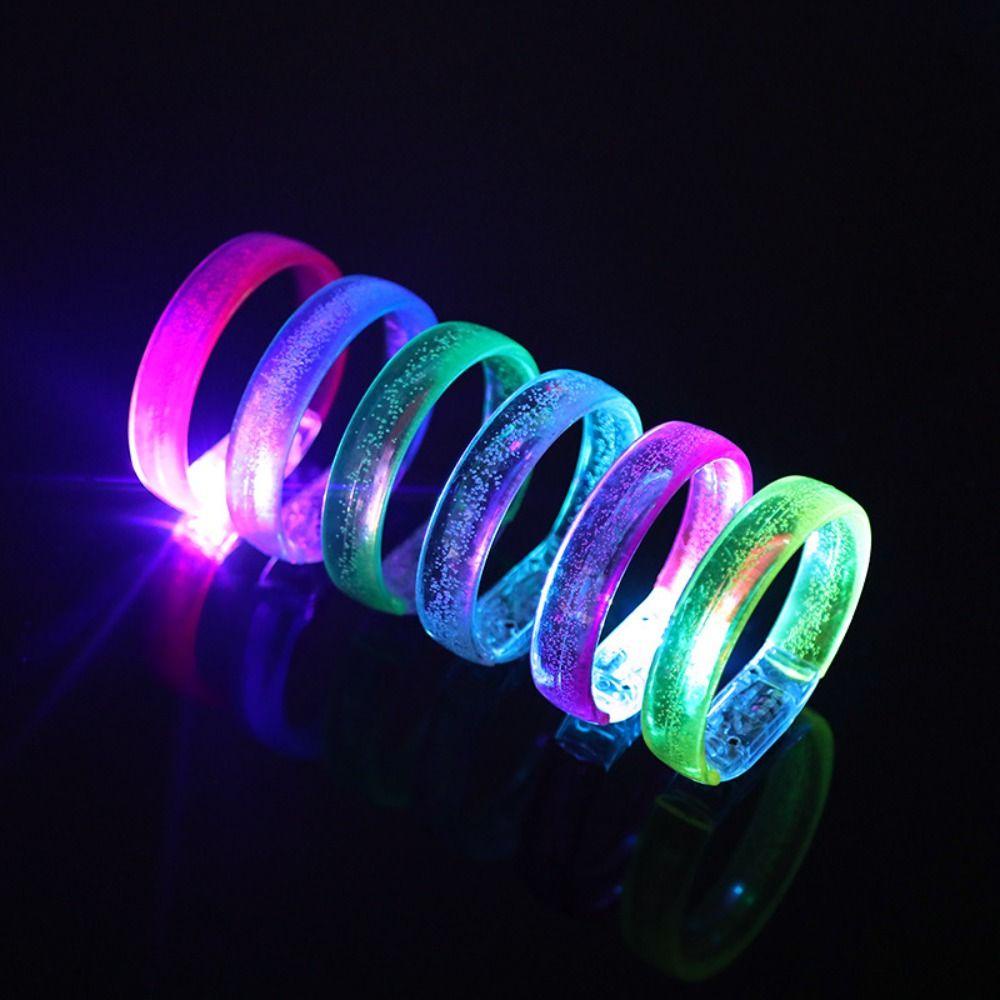 CHOOKEY Set 5 Vòng Đeo Tay Phát Sáng Dành Cho Người Lớn Và Trẻ Em