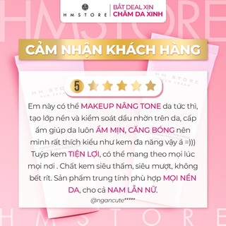 KEM CHỐNG NẮNG HM STORE
