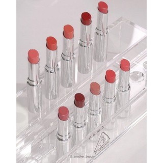Son Thỏi Dưỡng Ẩm Môi 3CE Glow Lip Color [Overload-Little Ground-Smoky Red]