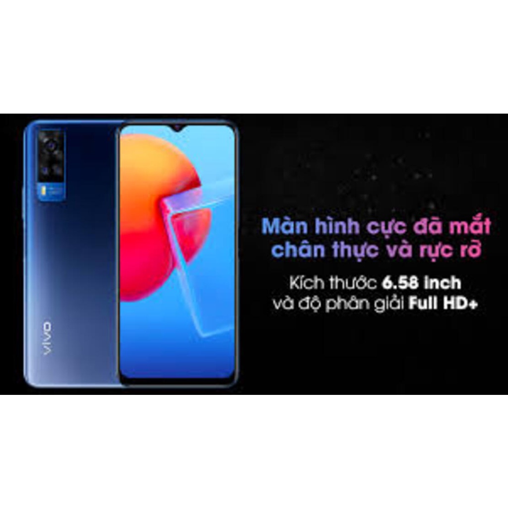 điện thoại Vivo Y51 (2020) Chính Hãng 2sim ram 8G/128G, Camera sau: Chính 48 MP &amp; Phụ 8 MP, 2 MP, cày game chất - BBC 03