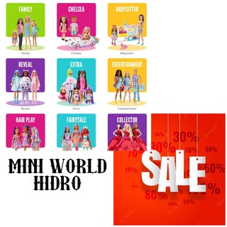 Thanh lí xả kho đón Tết Búp bê Barbie và Ken chính hãng.