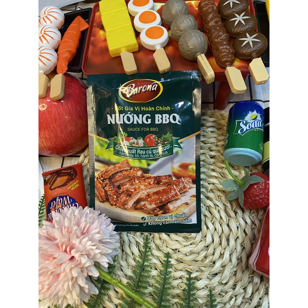 ￼Xốt Gia Vị Hoàn Chỉnh BARONA 80gr Không Cần Nêm Thêm Gia Vị