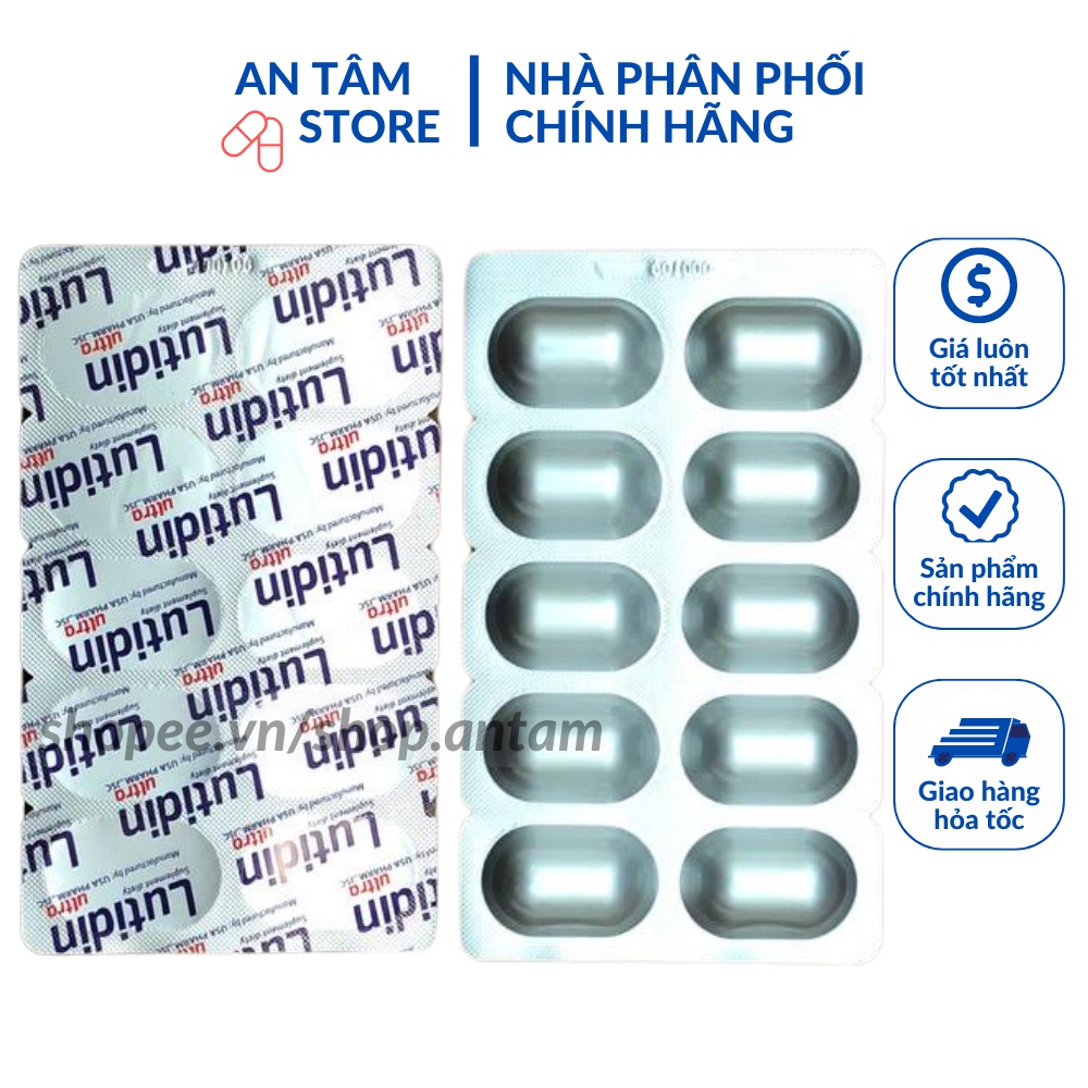 Viên uống bổ mắt Lutidin Ultra  Bổ sung dinh dưỡng cho mắt