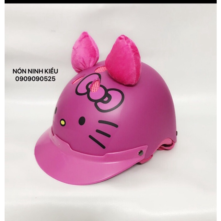 MŨ BẢO HIỂM TRẺ EM TINTIN MÈO KITTY Và PIKACHU