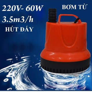 Bơm chìm hút đáy xilong xl-3500d 220v-60w-3.5m3h