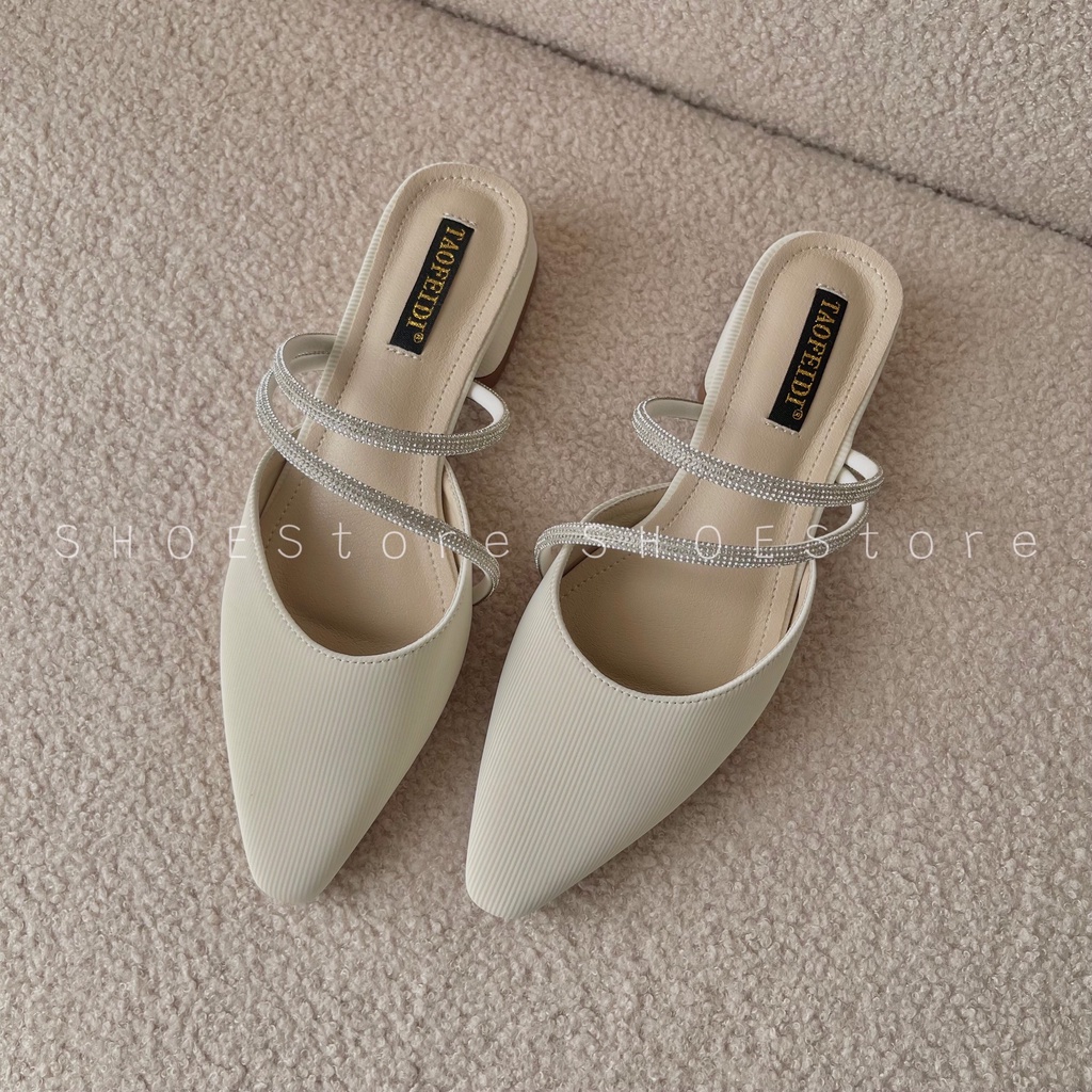 SỤC GÓT VUÔNG 3P SỌC DÂY ĐÁ XÉO NGANG