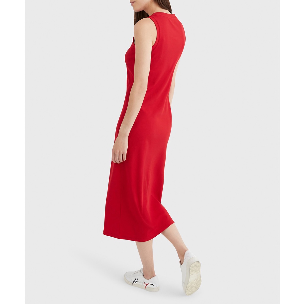 ĐẦM T0.MMY Hl.LFlGER SLEEVELESS MlDl DRESS