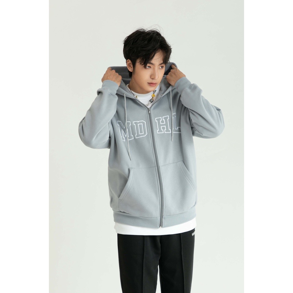 Áo Hoodie Nỉ Nam MANDO Cao Cấp, Chất Nỉ Cào Cotton Dày Dặn Mềm Mịn Form Rộng Phong Cách Unisex - HOD001 - HOZ001