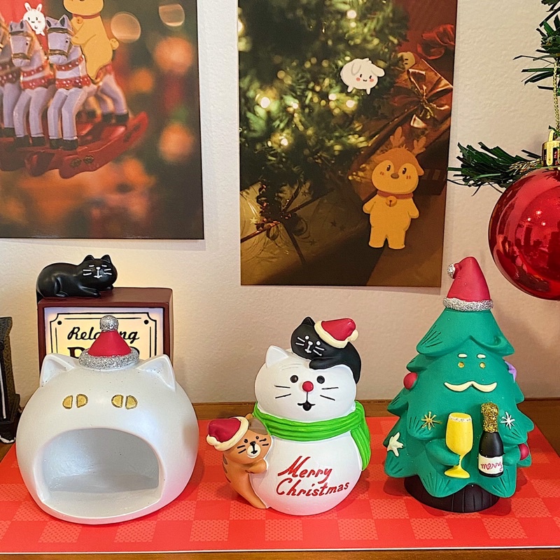 Mô hình mèo chủ đề lễ hội giáng sinh 2022