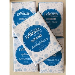 Bình sữa Dr Brown's Option Plus (mẫu mới) 60ML