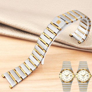 Phụ kiện đồng hồ dây đeo chuyên nghiệp cho đồng hồ omega constellation dây đeo bằng thép rắn nam & nữ 23 * 14mm 16 * 11mm